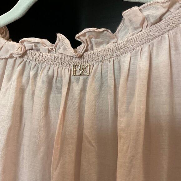 Bird & Knoll Petal Pink Tiered Dress Silk Cotton coquette feminine‎ - Picture 6 of 9